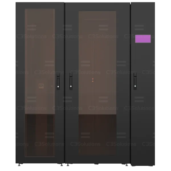 Модульный МикроЦОД с внутрирядным кондиционером C3.MD.MP26308 от российского производителя C3 Solutions